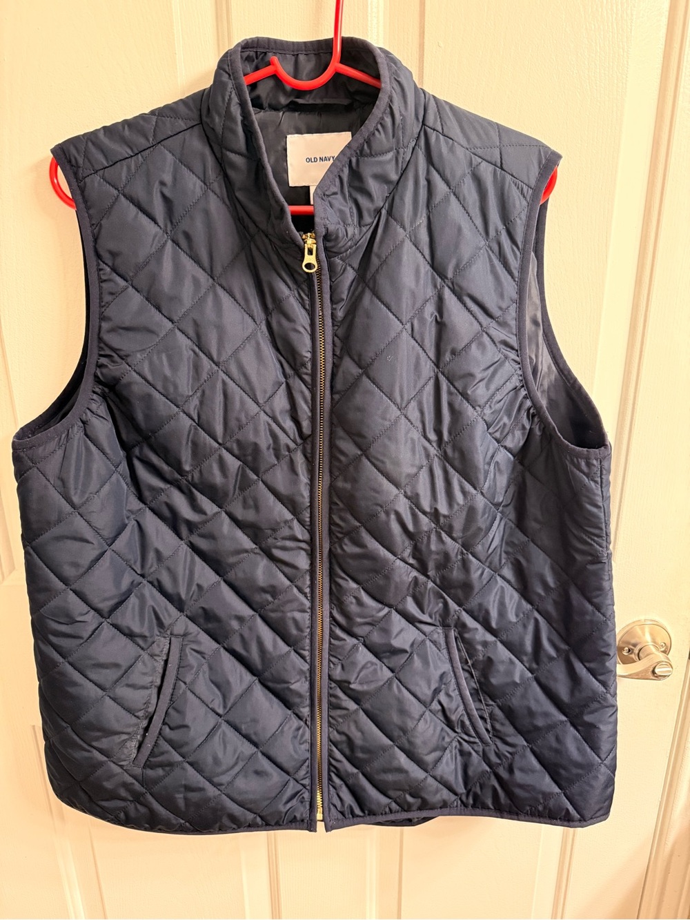 Old Navy Quilted Navy Blue Women’s Puffer Vest